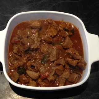 LAMB OR GOAT MEAT CURRY