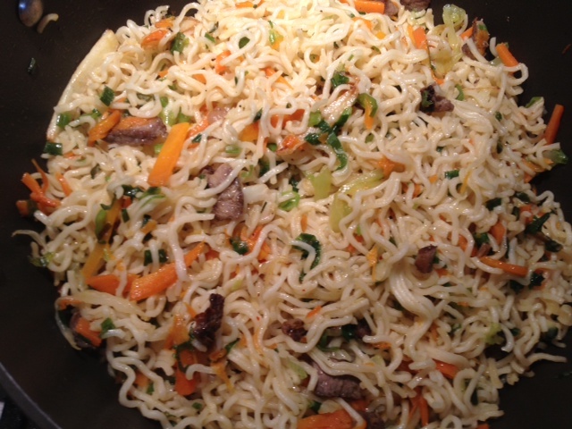 NOODLES WITH SEAFOOD