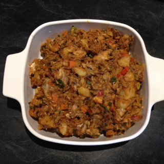 FISH FILLING CURRY FOR PAN ROLLS, BREAD ROLLS