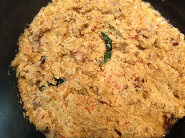 DRIED RED CHILLI COCONUT CHUTNEY