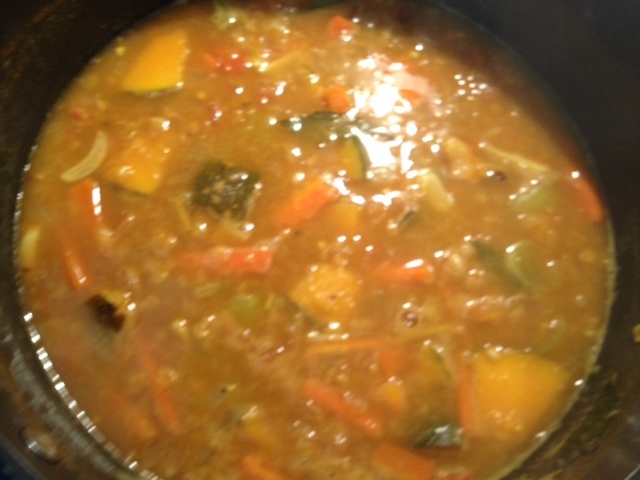 SAMBAR (VEGETABLE CURRY)